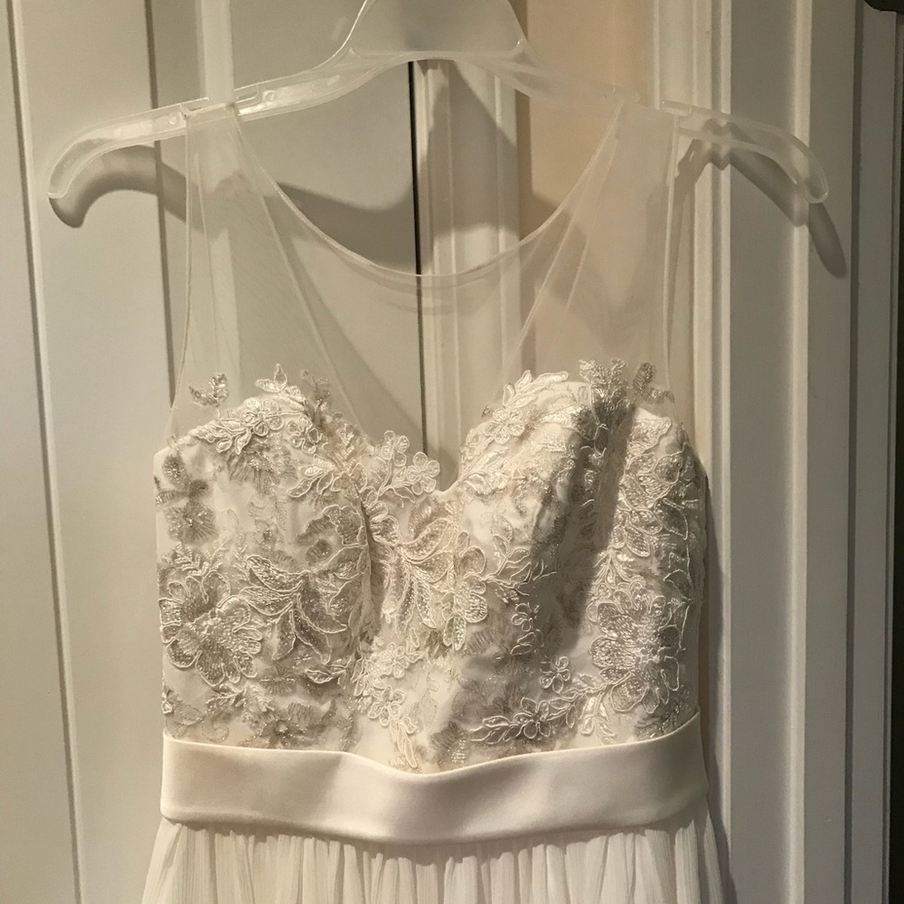 David’s Bridal Wedding Dress- new